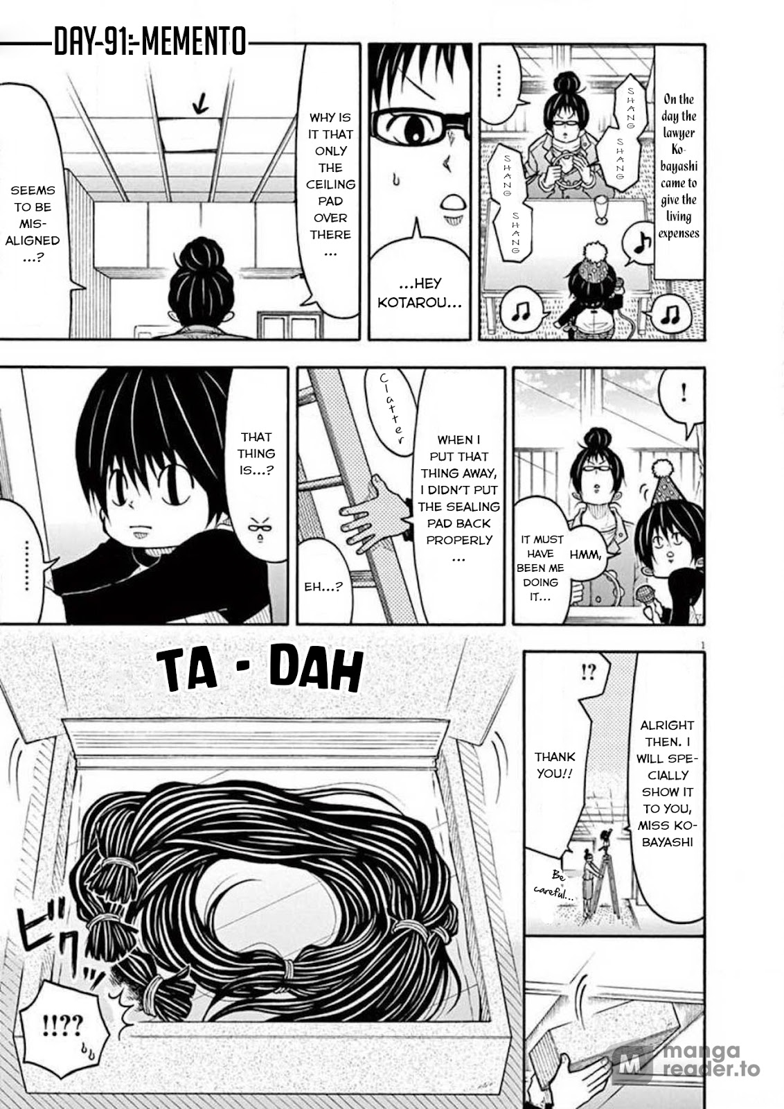 Kotaro Lives Alone, Chapter 91 image 001